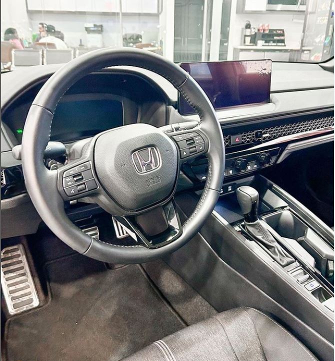 2023 Honda Accord steering view 